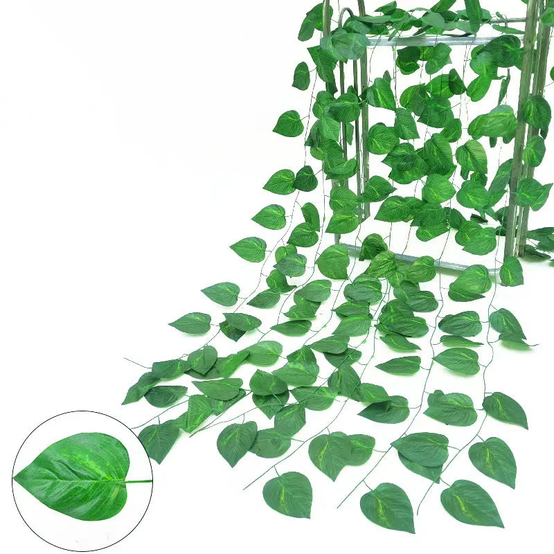 Artificial Green Ivy Vine Hanging Leaf Home Decor