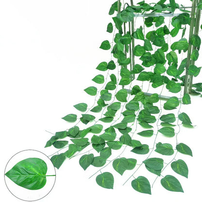 Artificial Green Ivy Vine Hanging Leaf Home Decor