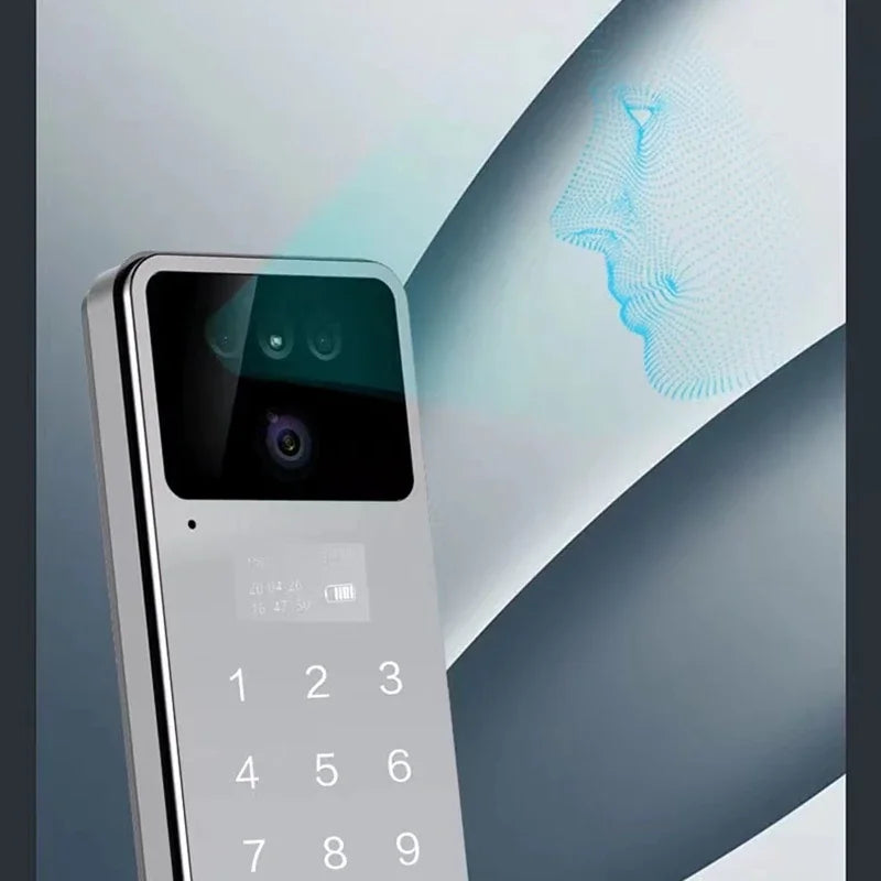 Tuya App Smart Fingerprint Door Lock with Camera