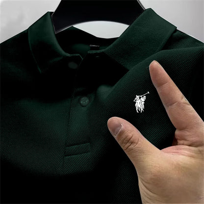 High-End Summer Polo Shirt for Men