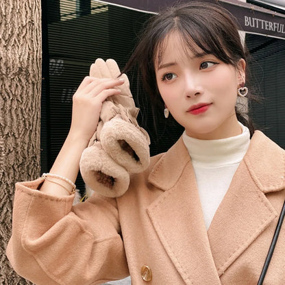 Gants de cyclisme imperméables d'hiver à écran tactile