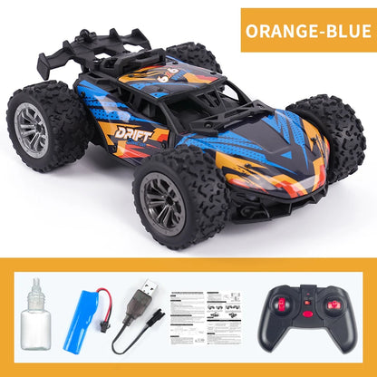 Spray Twisting Stunt RC Car - Six-Wheel Toy