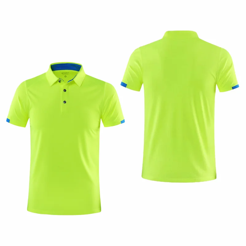 Schnelltrocknendes Poloshirt für den Sommer, Golf-Fitness-Trikot