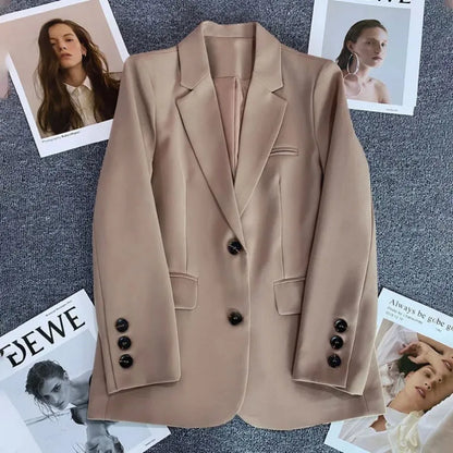 Blazer élégant pour femme de bureau printemps-été