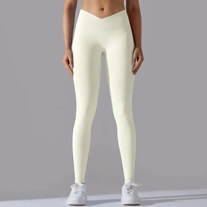Women's High Waist Tummy Control Seamless Yoga Pants