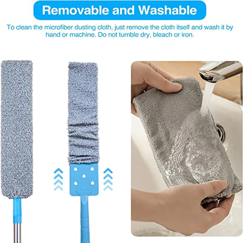 Telescopic Dust Cleaner Brush for Home Cleaning