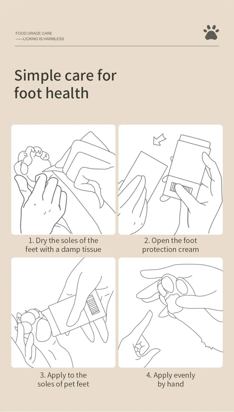 Pet Foot Moisturizing Paw Cream