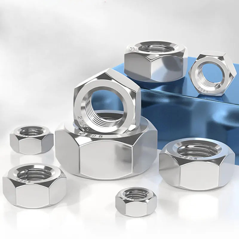 304 Stainless Steel High-Strength Hex Nuts