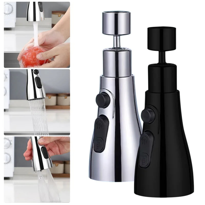 Universal 360° Rotating Kitchen Faucet Extender