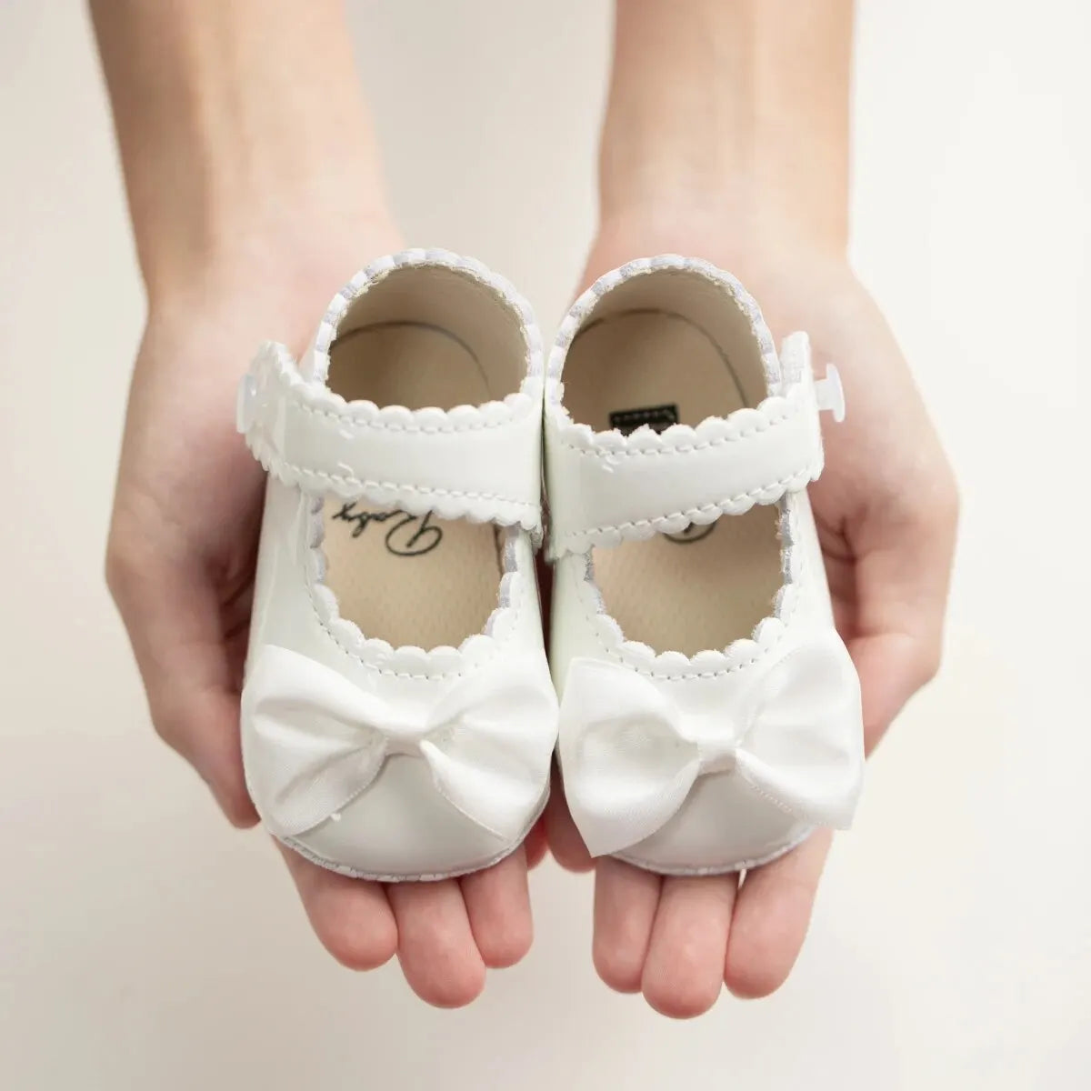 Meckior Classic Bowknot Baby Girl Shoes