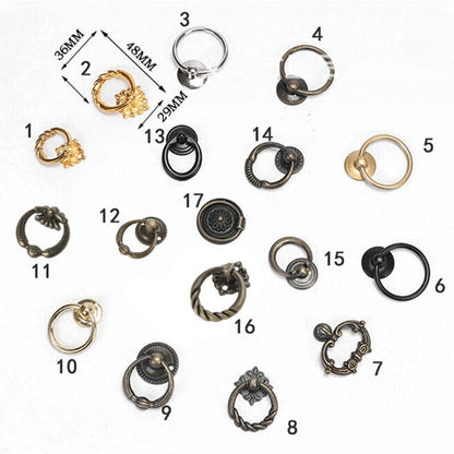 Retro Circle Drawer Handles