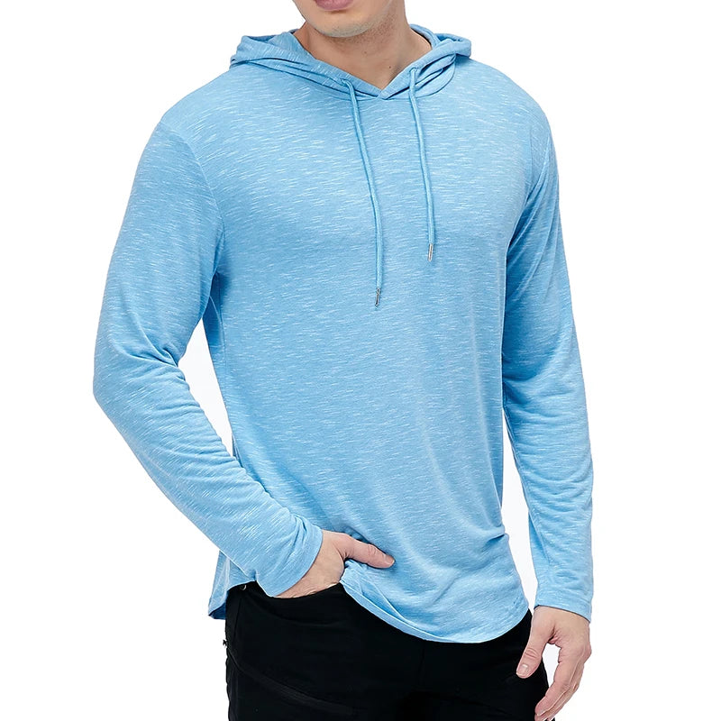 Leichtes, sportliches Kapuzensweatshirt für Herren