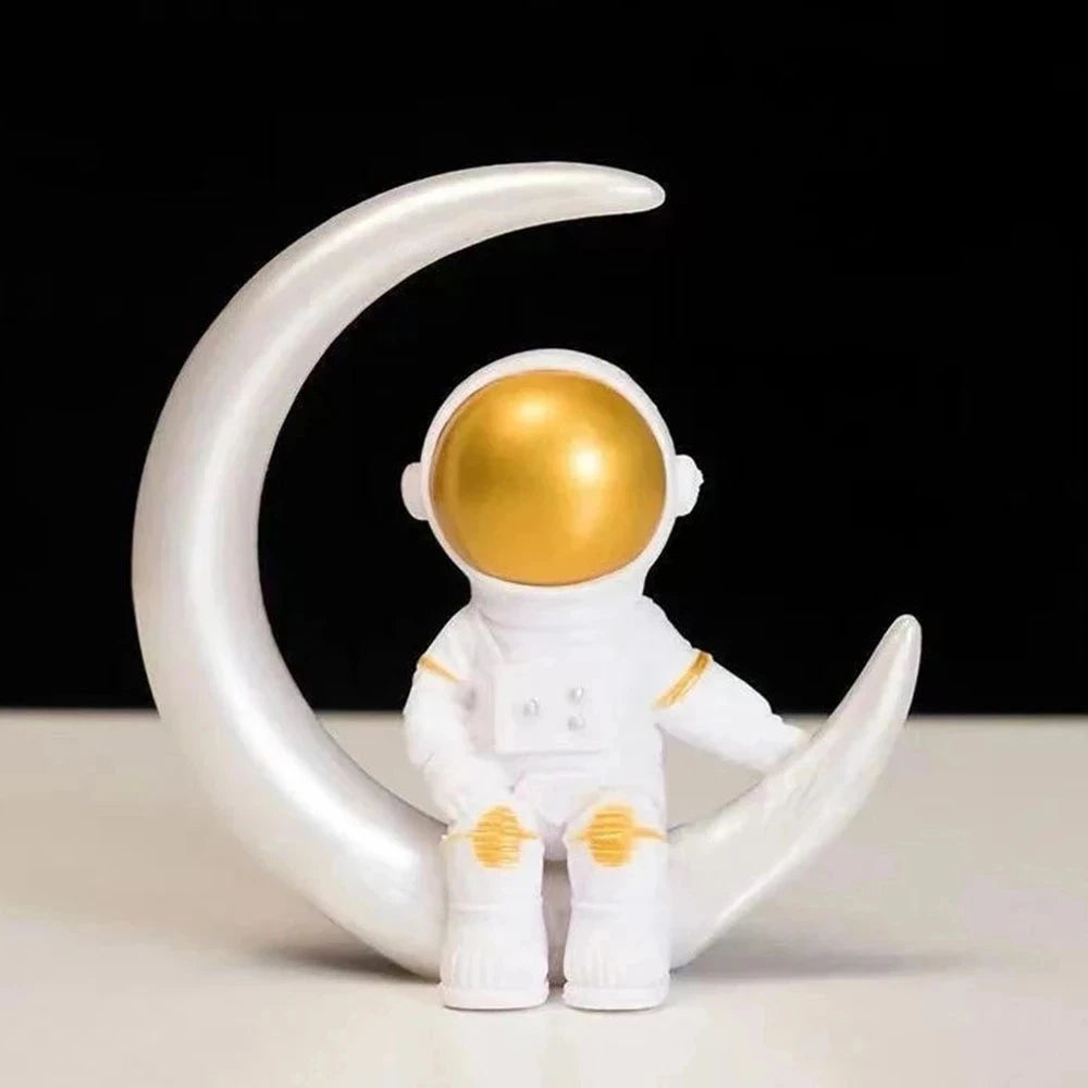 Figurine d’astronaute en résine - Décor de bureau éducatif