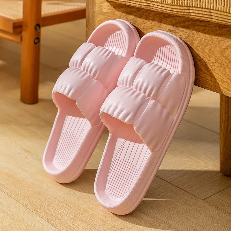 Comfortable Cloud Platform Slippers for All