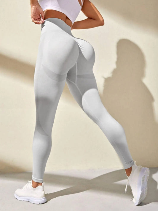 Seamless High-Waist Yoga Leggings