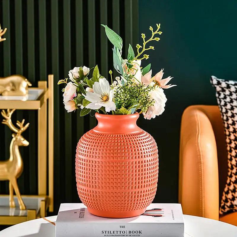 Nordic Unbreakable Ceramic Centerpiece Vases