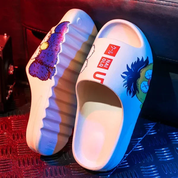 2024 Summer Men's Slides Brand Men Women Slippers Indoor Orginal Unisex Sandals Casual Shoes EVA Flip-flops Beach Women Sandals