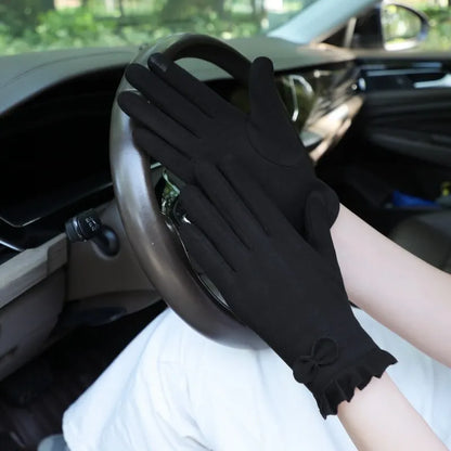 Gants coupe-vent d'hiver pour écran tactile pour femmes
