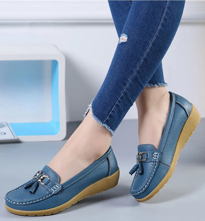 Mocassins décontractés à enfiler pour femmes