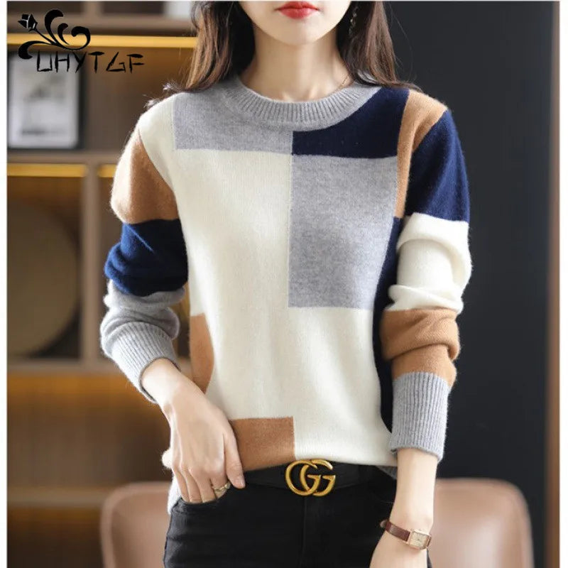 Chic Knit Sweater for Modern Women