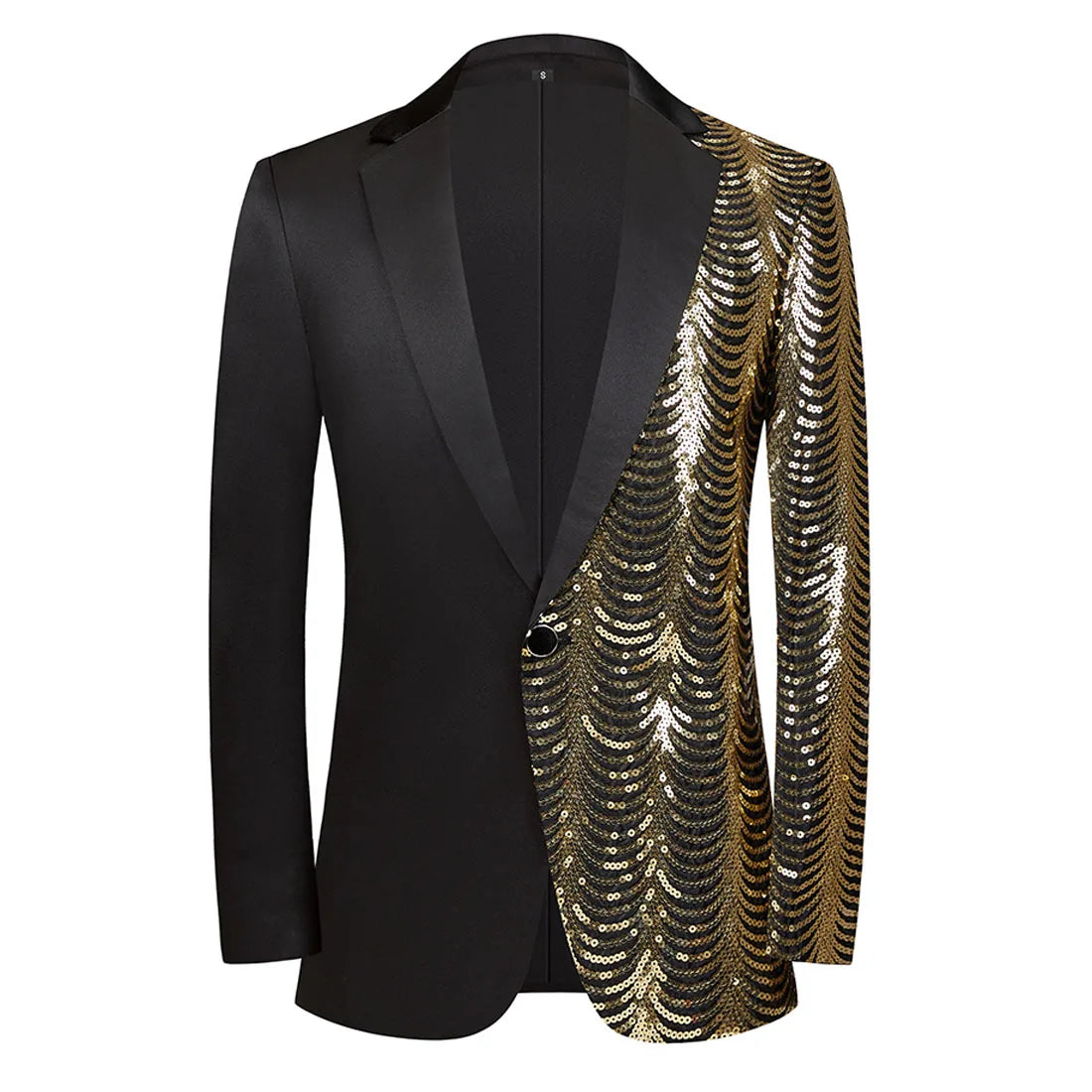 Luxurious Sequin Suit Jacket for Men