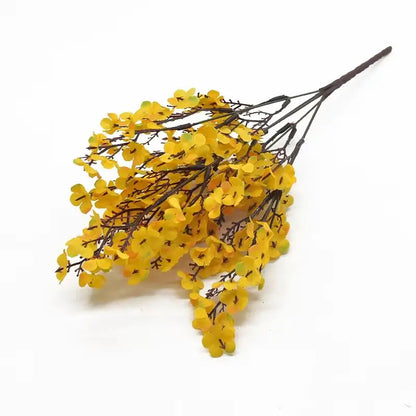 Fleurs artificielles de gypsophile en soie rose en petits bouquets