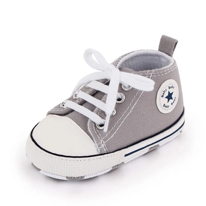 Baby Girls Boys Lightweight Non Slip Comfortable Indoor Outdoor Walking Sneakers