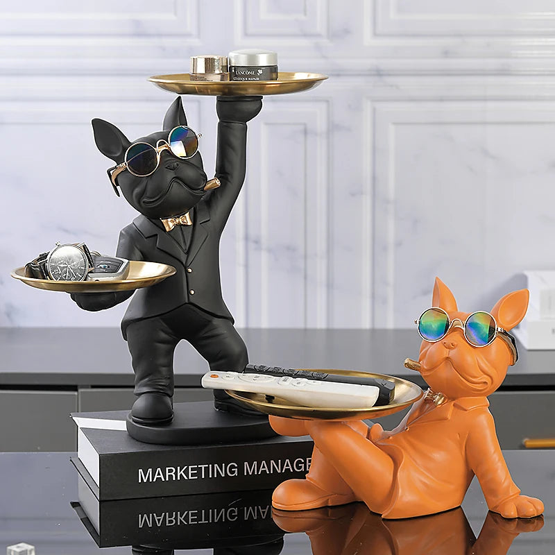 Bulldog Butler Storage - Nordic Table Decor