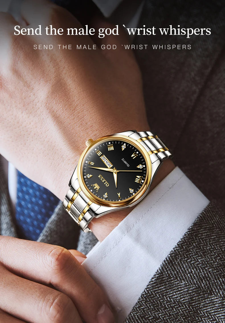 Original Luxury Diamond Couple Watches