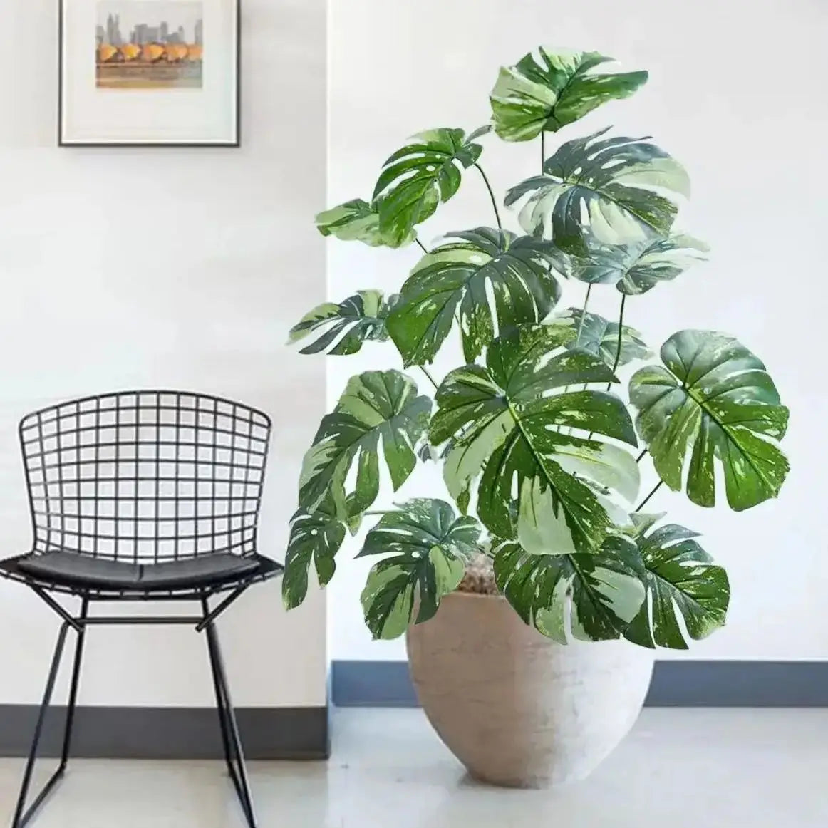 110 cm künstliche Monstera-Palme, Heimdekoration