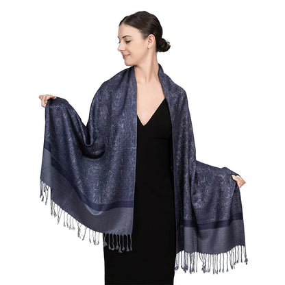 Poncho de voyage de luxe en cachemire – Enveloppements d'hiver chauds