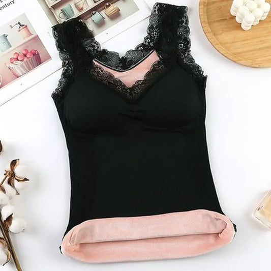 Plus Size Thermal Vest Winter Warmth for Women's Innerwear