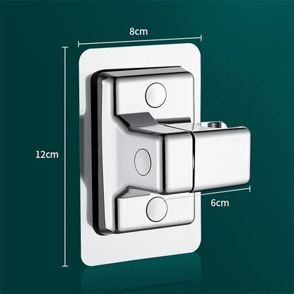 360° verstellbarer Duschkopfhalter mit Saugnapf - Wandhalterung