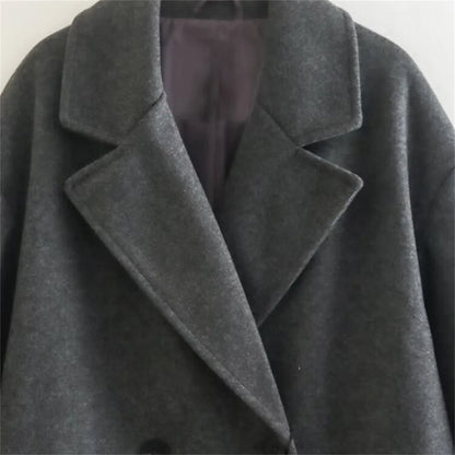 UNIZERA Winter Versatile Double-Breasted Wool Coat