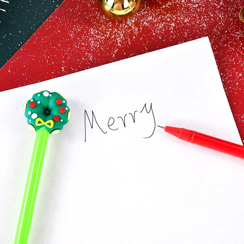 Weihnachts-Cartoon-Gelstift-Set