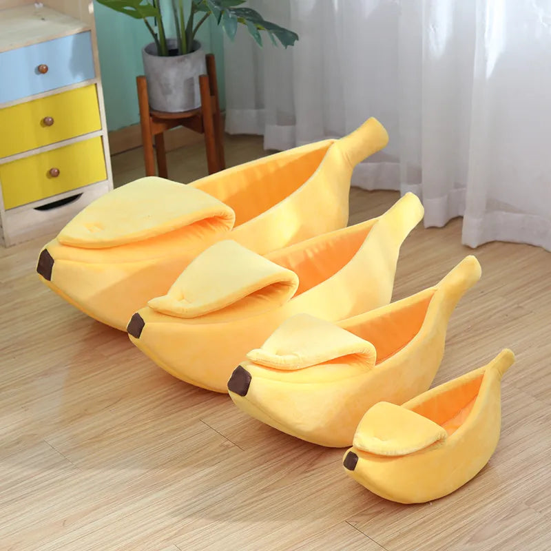 Banana Shaped Comfortable Pet Bedding