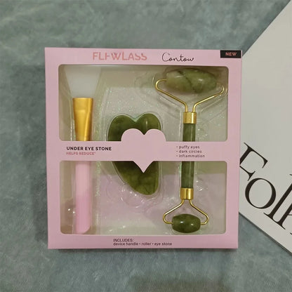 Jade Roller Facial Scraping Massage Tools