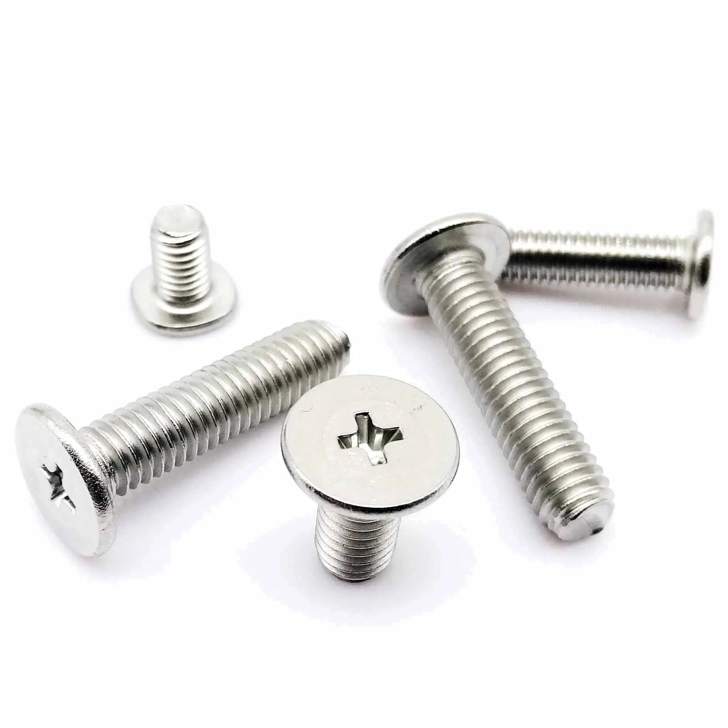 Ultra Thin Stainless Steel Cross Phillips Wafer Head Bolt Set