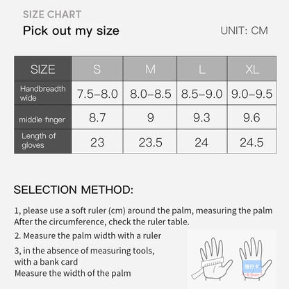 Winddichte, wasserdichte Winter-Fahrradhandschuhe mit Touchscreen