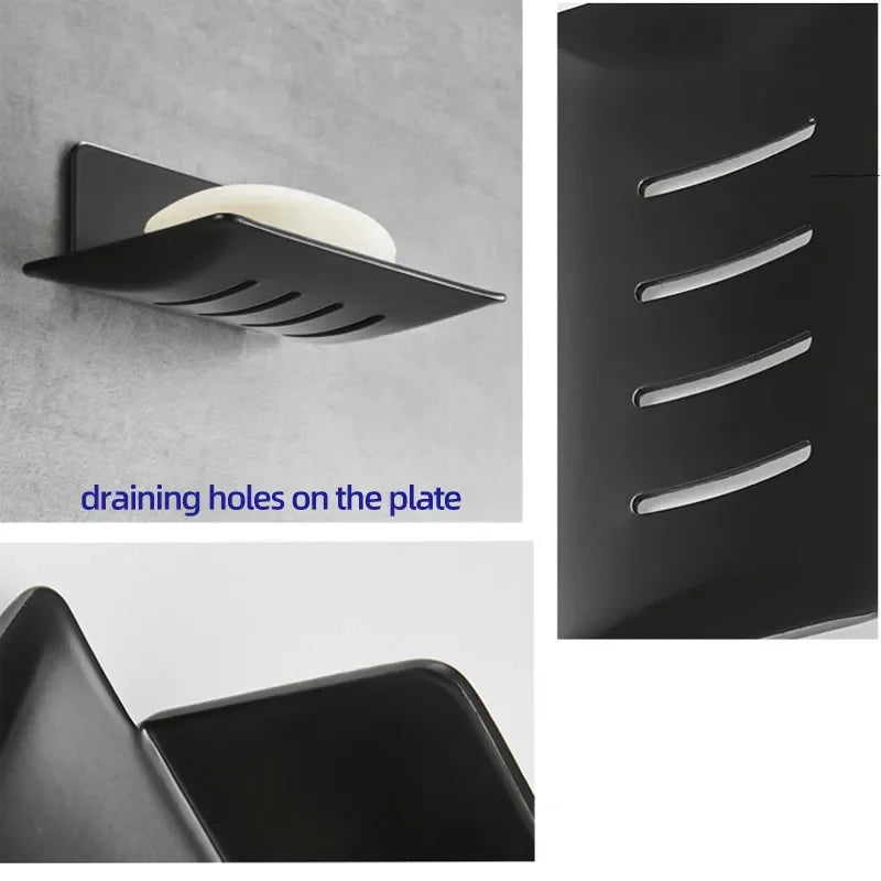 Stainless Steel Wall-Mounted Shower Soap Tray