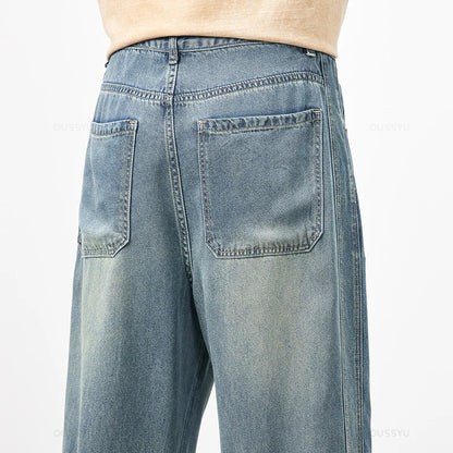 Spring/Summer Soft Lyocell Wide Leg Jeans