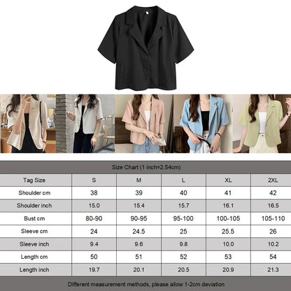 Bequeme Sommerblazer – Kurzarmmodelle