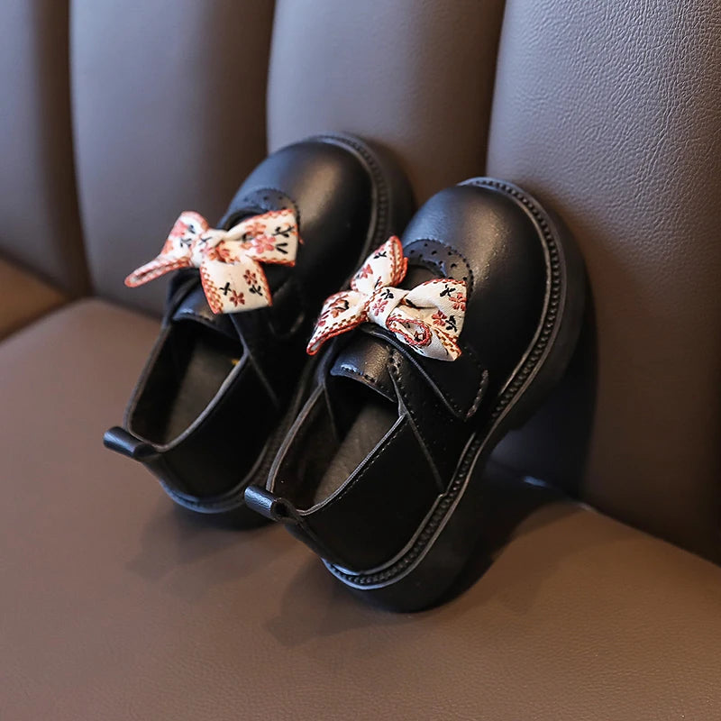 Chaussures de princesse Mary Jane en cuir pour enfants