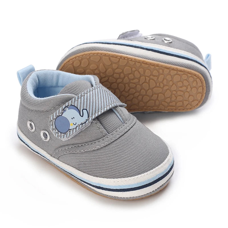 Newborn Baby Boys' Soft Sole Walking Shoes