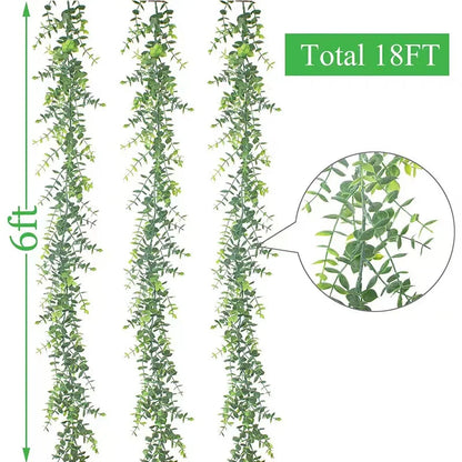 Artificial Green Ivy Vine Hanging Leaf Home Decor