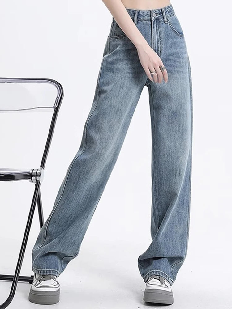Women's High-Waisted Y2K Jeans