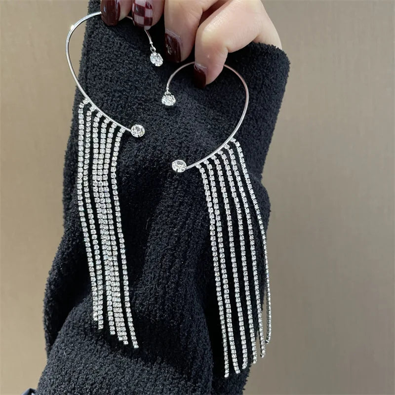 Luxury Star Butterfly Ear Cuffs