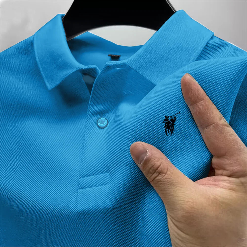 Polo d'été haut de gamme pour homme