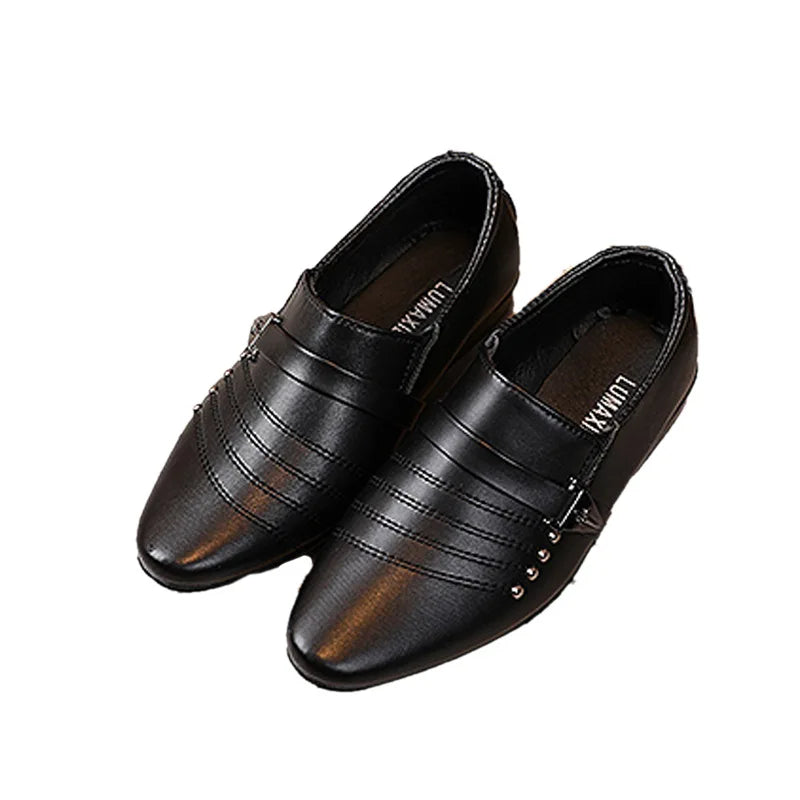 Boys Leather Dress Shoes - Boy Performance Leather Shoes