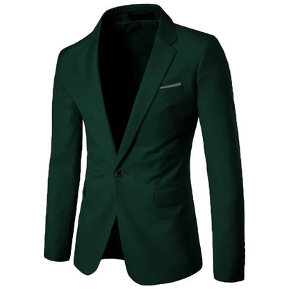 Blazer de costume d'affaires de haute qualité pour hommes - 9 couleurs
